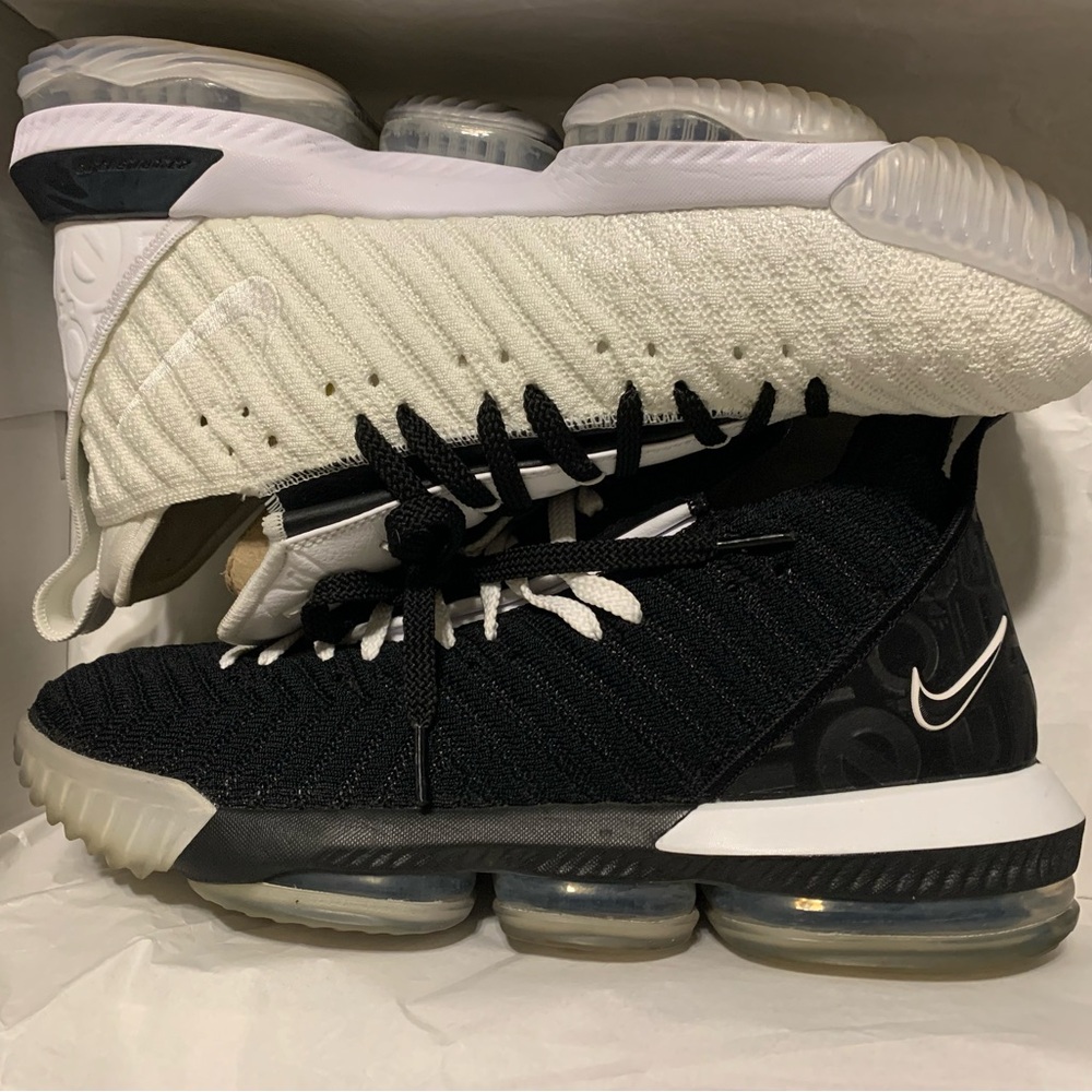 Nike Lebron 16 equality away pair.